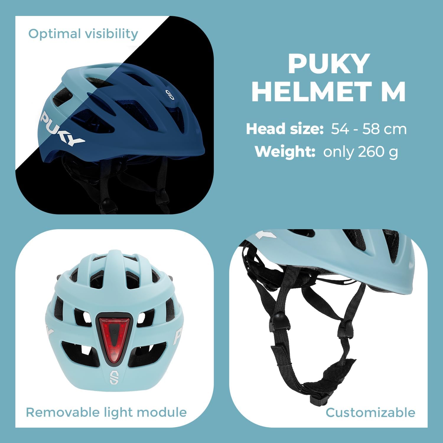 Puky - Helmet M - Blue (9587)