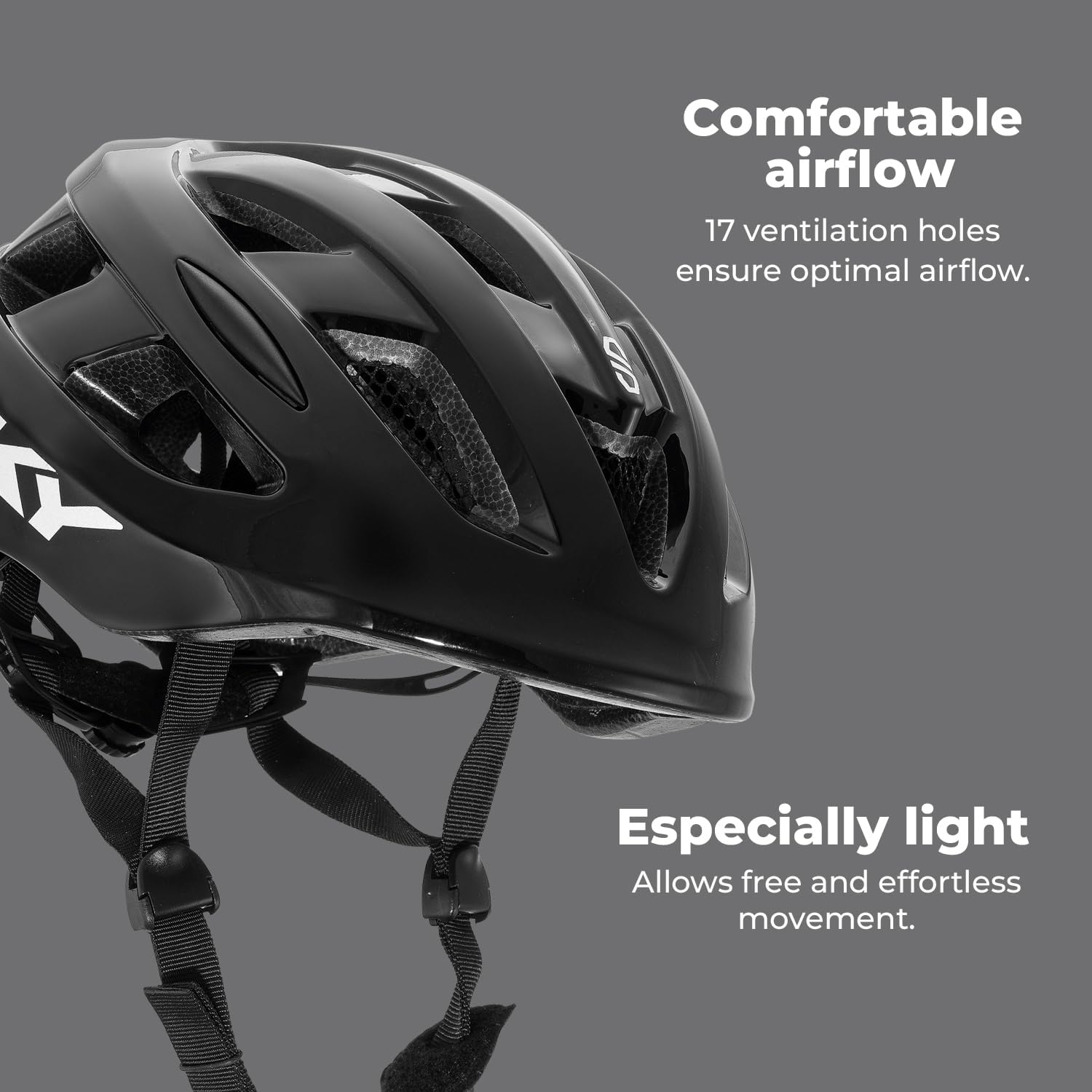 Puky Helm, kinderfietshelm 48-55 cm, lichtgewicht 220 g, maximale bescherming en ventilatie, 360° zichtbaarheid door lichtmodule, ideaal voor veiligheid en comfort op de fiets