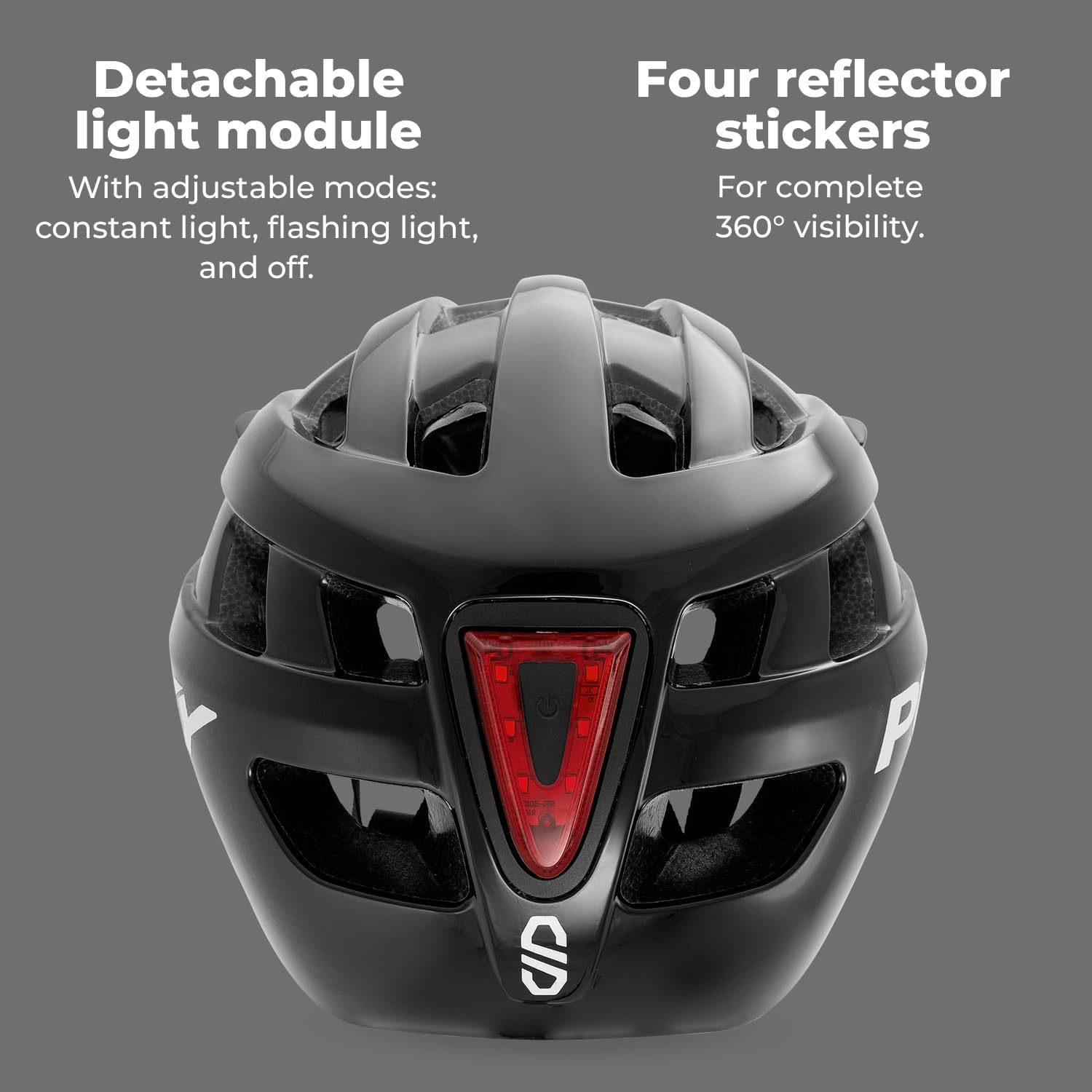 Puky Helm, kinderfietshelm 48-55 cm, lichtgewicht 220 g, maximale bescherming en ventilatie, 360° zichtbaarheid door lichtmodule, ideaal voor veiligheid en comfort op de fiets