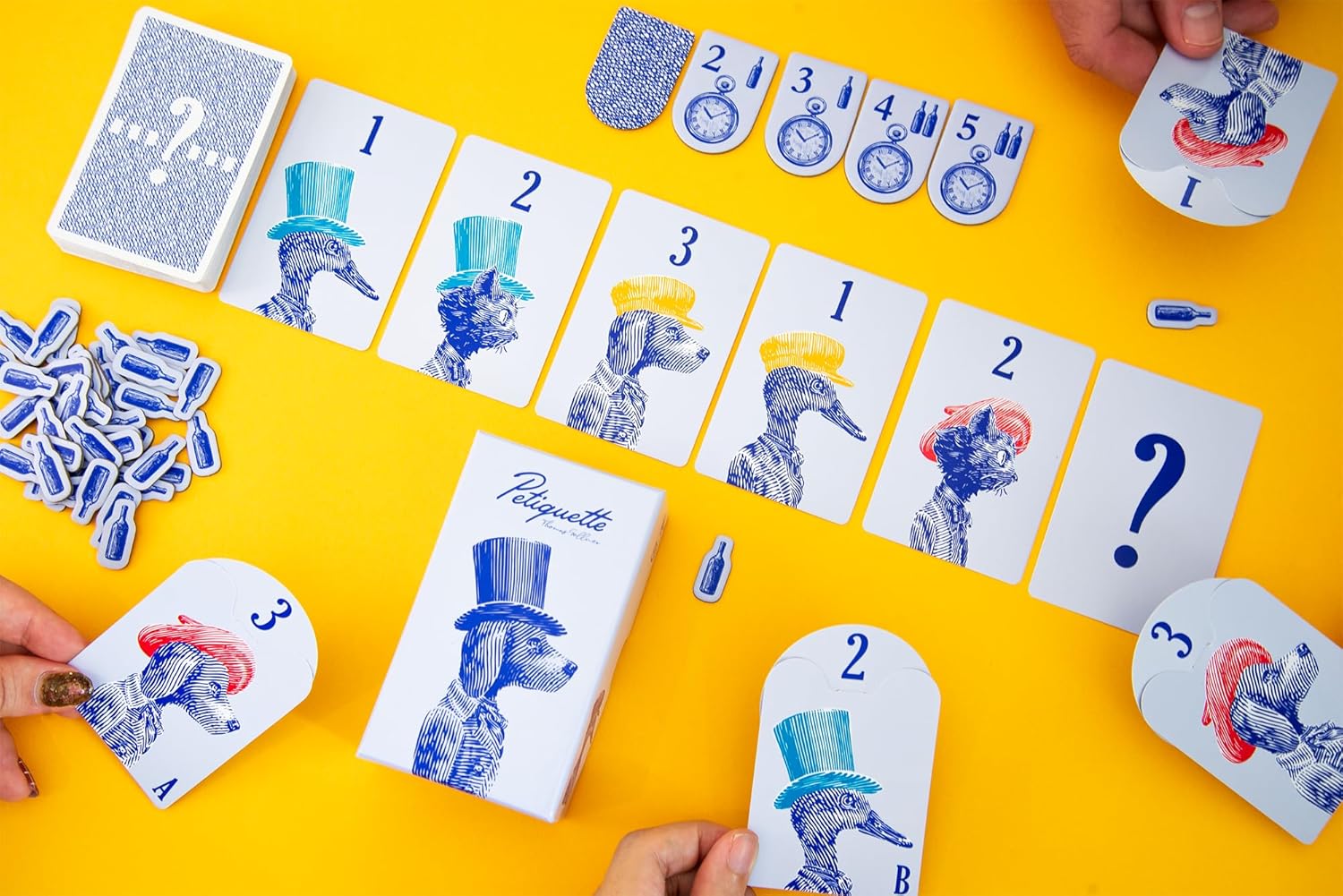 Oink Games Petiquette Card Game Ages 7+ | 2-6 Players | 20 Min Playing Time, Pattern Matching Game