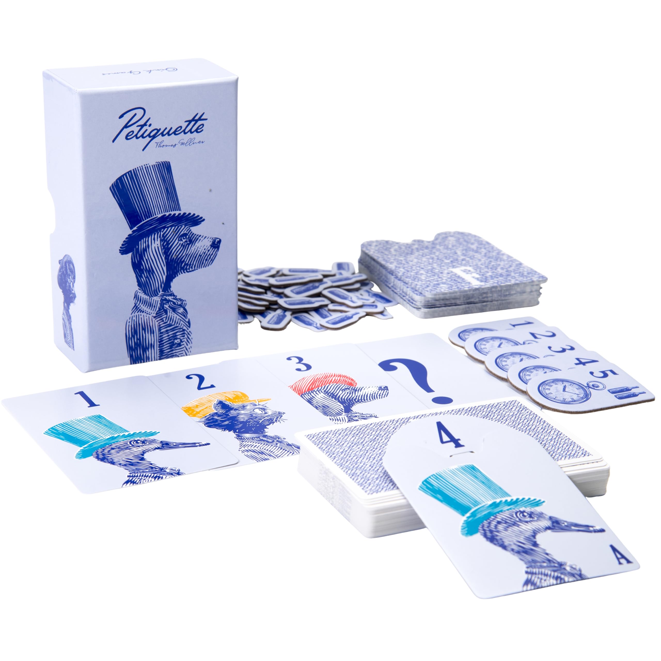 Oink Games Petiquette Card Game Ages 7+ | 2-6 Players | 20 Min Playing Time, Pattern Matching Game