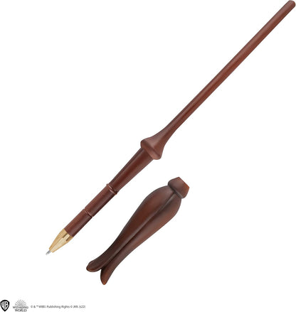 Cinereplicas Harry Potter toverstaf maan, Lovegood pen met houder en lenticulaire bladwijzer - officiële licentie