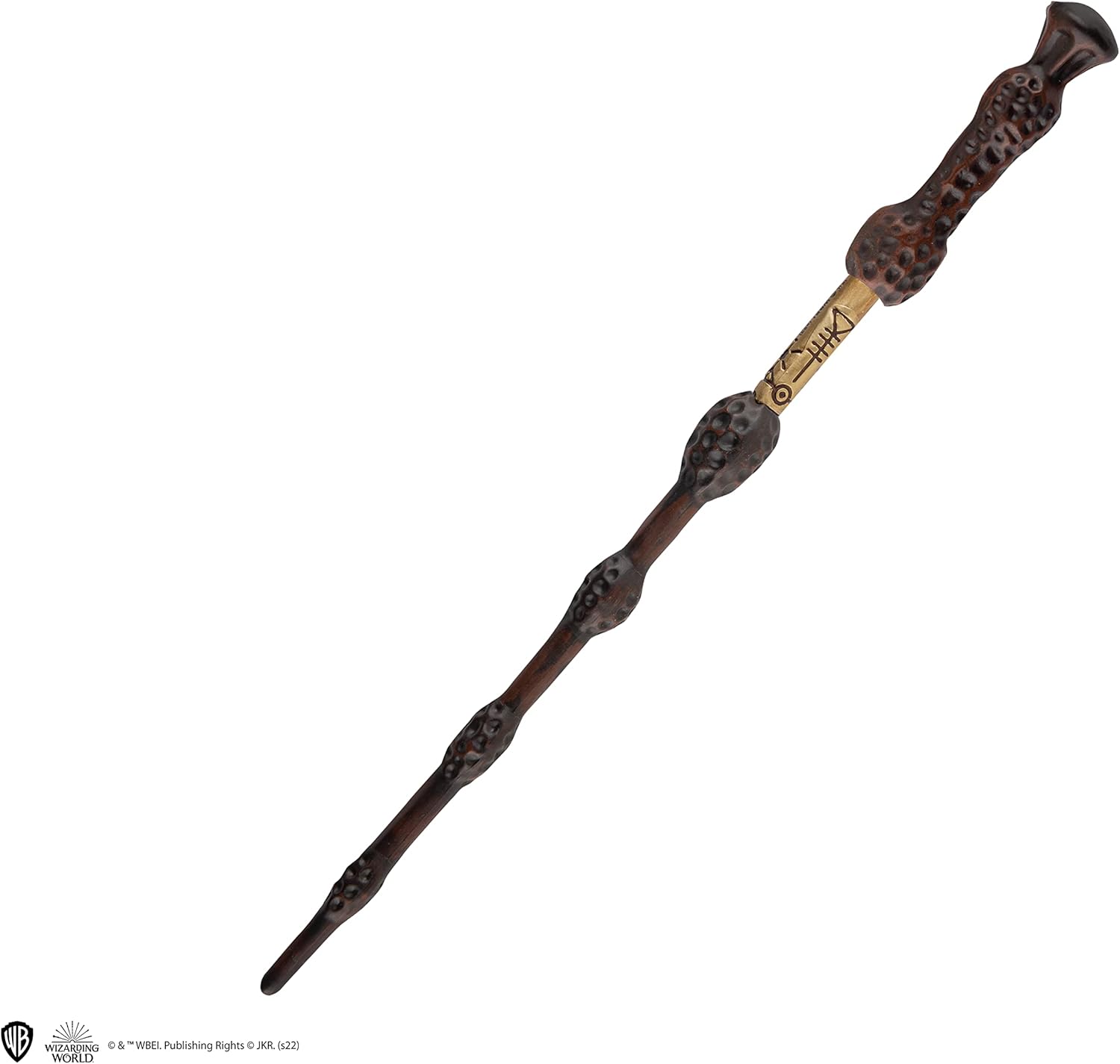 Cinereplicas Harry Potter Albus Dumbledore toverstaf pen met houder en lenticulaire bladwijzer - officiële licentie