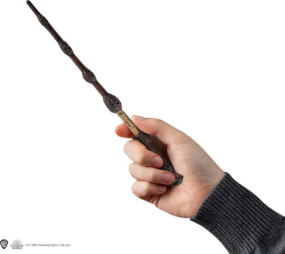 Cinereplicas Harry Potter Albus Dumbledore toverstaf pen met houder en lenticulaire bladwijzer - officiële licentie