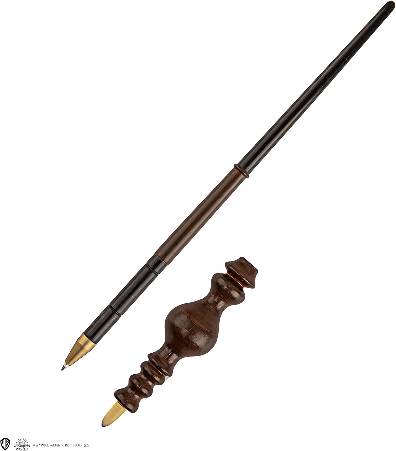 Cinereplicas Harry Potter - Zauberstab Stift mit Ständer & Lenticular Lesezeichen - Offizielle Lizenz (Minerva McGonagall