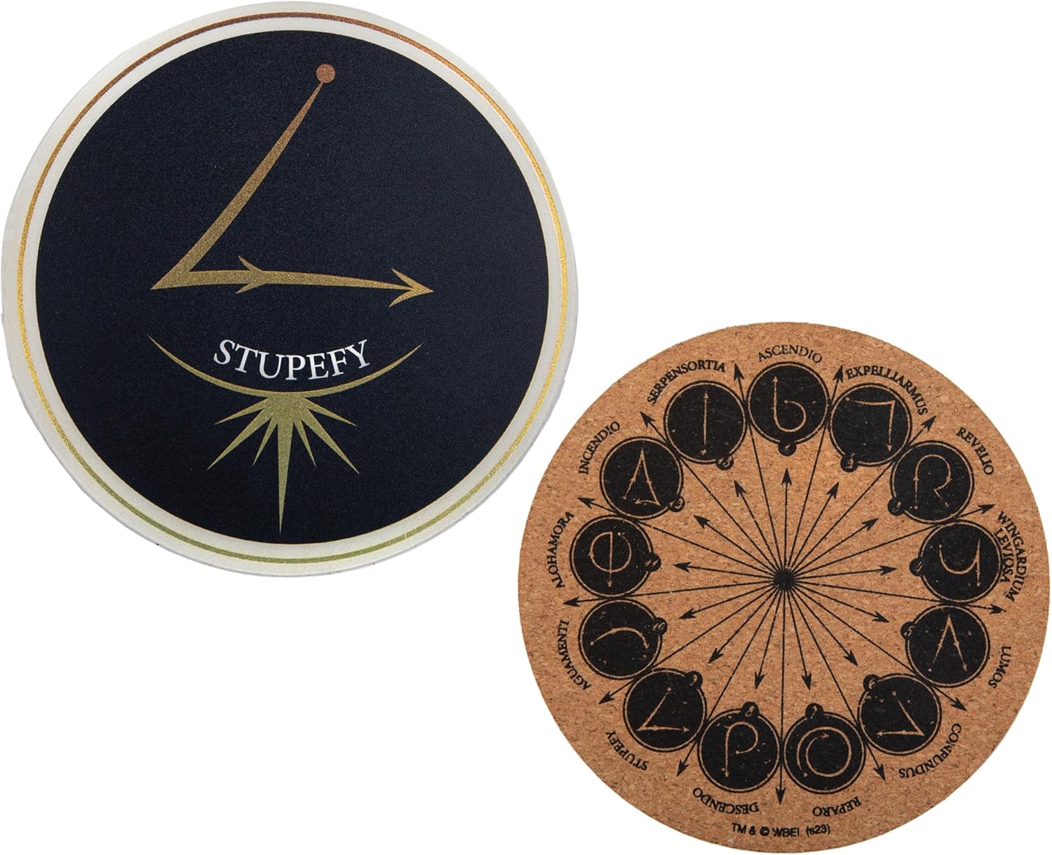 Harry Potter - Set of 4 coasters - Spells