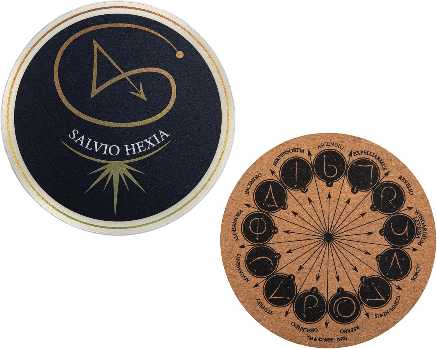 Harry Potter - Set of 4 coasters - Spells