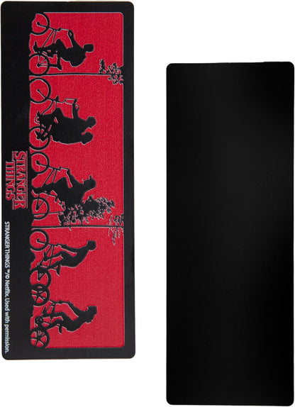 Cinereplicas Stranger Things - Marque-page Silhouette en métal - 12 x 4,5 cm - Licence officielle