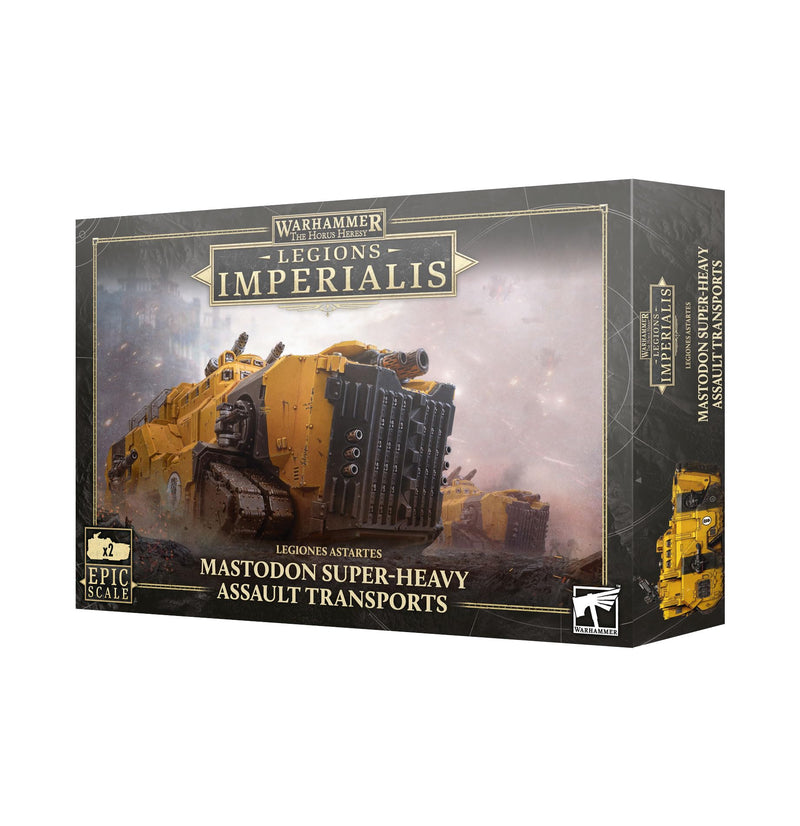 Games Workshop - Warhammer - The Horus Heresy - Legions Imperialis: Mastodon Super-Heavy Assault Transports