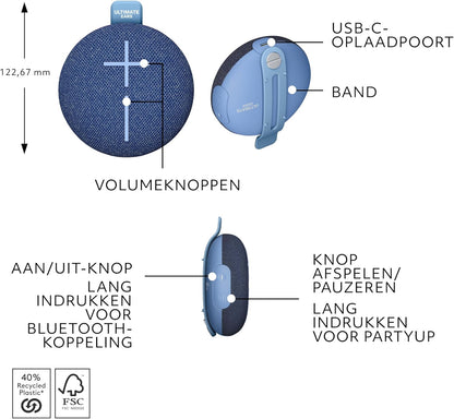 Logitech - Ultimate Ears Miniroll