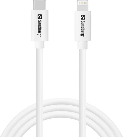 Sandberg - Usb-C Ac Charger 20W +Lightning 1M
