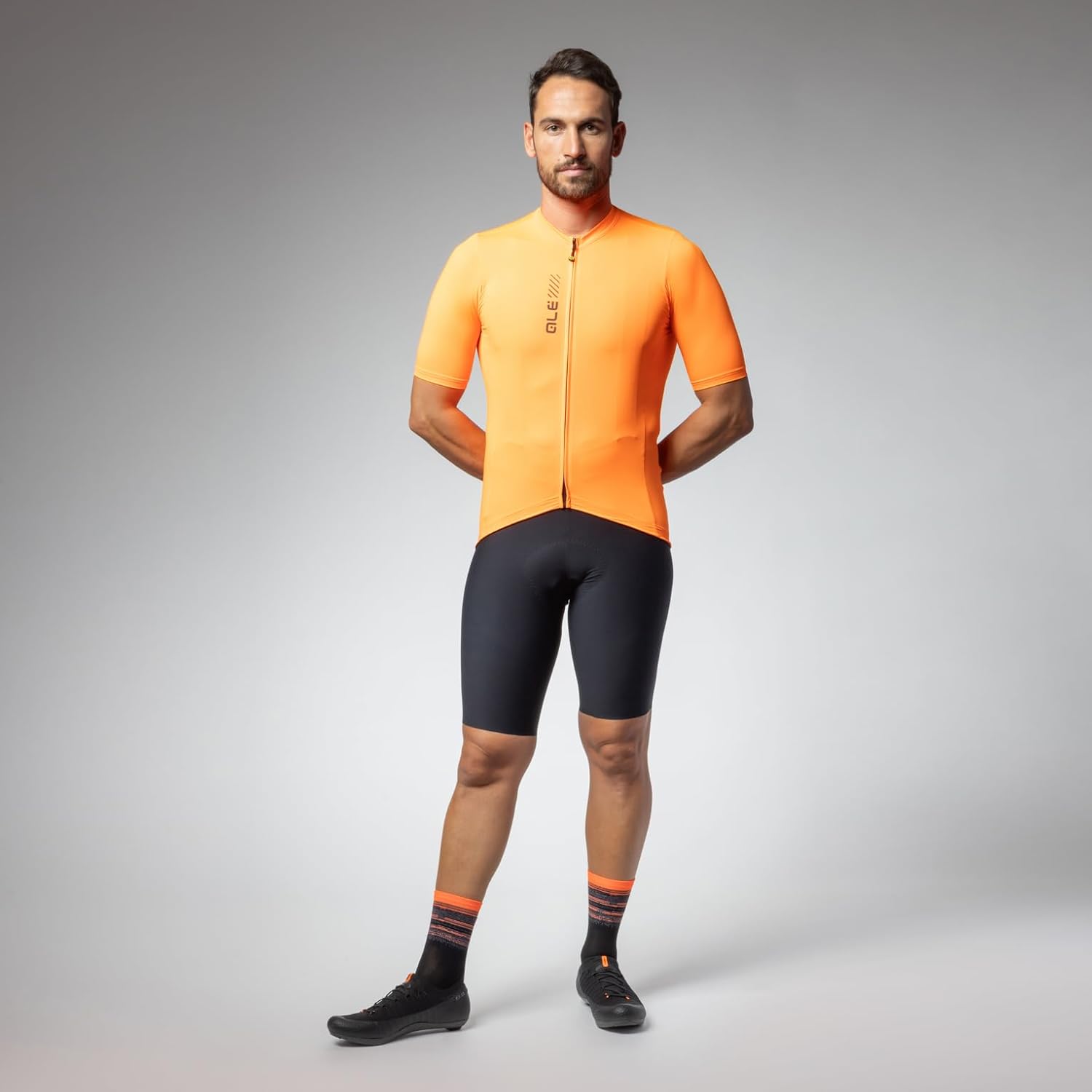 ALE' Men's Pragma Colour Block Short Sleeve Jersey