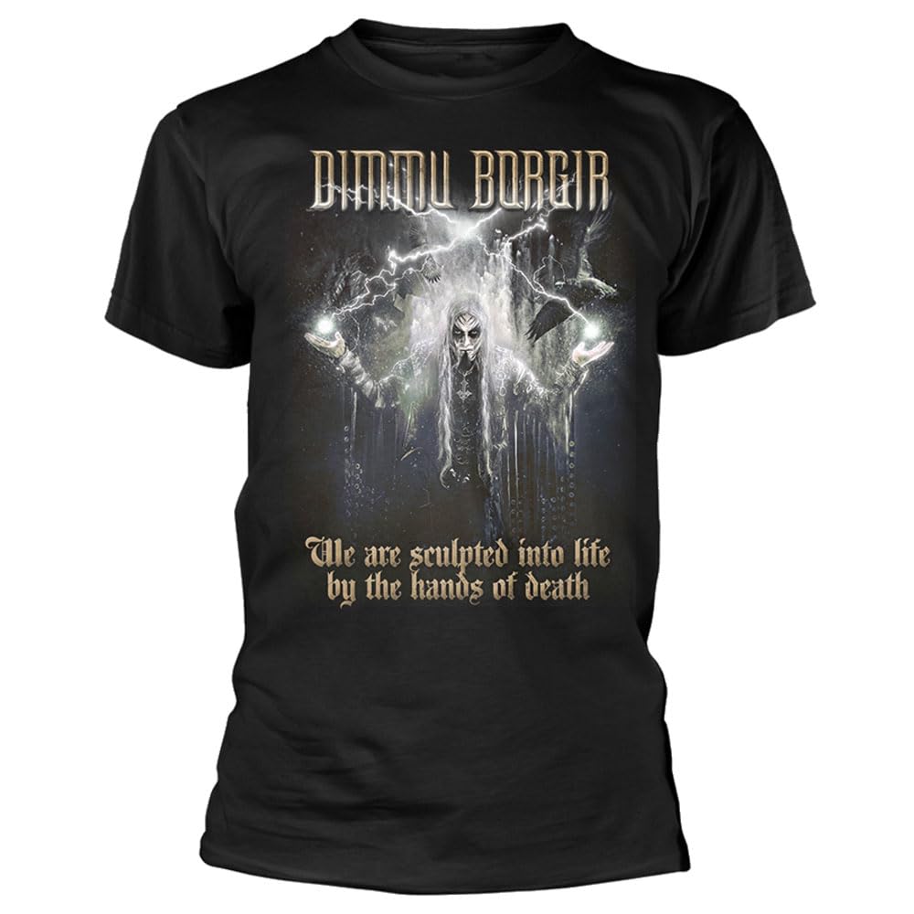 Plastichead Dimmu Borgir Hands of Death T Shirt L Black