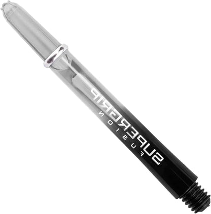 Harrows Supergrip Fusion Shafts (Black/Aqua, Short)
