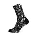 Sox Doodle Black Crew Socks