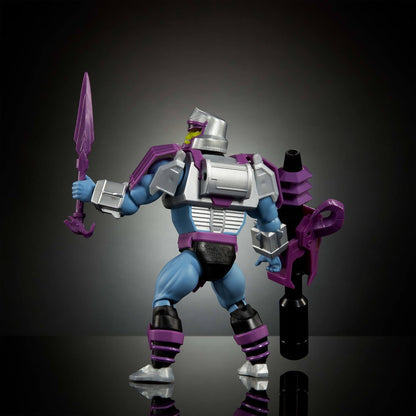 Masters of Universe Origins & Transformers Action Figure, Megatron Armor Skeletor 5.5 Inch Posable Collaboration Toy, Accessories & Mini Comic, JGT16