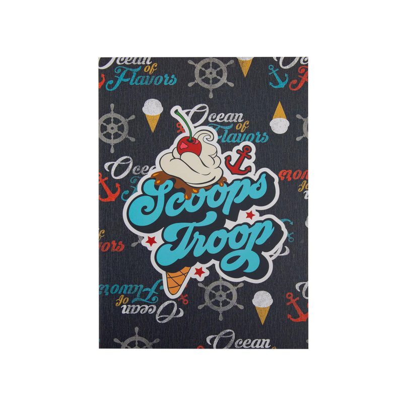 Cinereplicas Stranger Things – Scoops Ahoy Softcover Notebook 120 Pages 14.5 x 21 cm – Official Licence