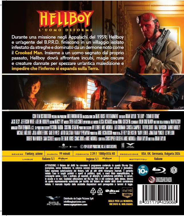Hellboy - L`Uomo Deforme (2025) - (Ocard + Card Da Collezione) -