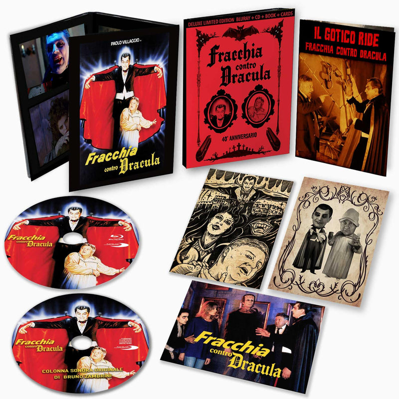 Fracchia Contro Dracula (40Th Anniversary Edition) (Deluxe Edition) (Blu-Ray + Cd + Comic Book