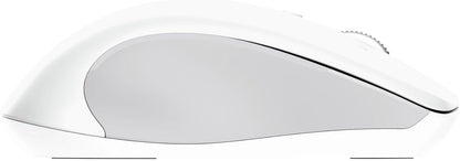 Trust Ferro Hyperwheel Wireless Mouse Ultra Fast Scroll Wheel with Horizontal Scrolling, Bluetooth + 2.4GHz, Silent Buttons, 65% Recycled Materials, Multidevice Mouse for Laptop PC Mac, White