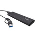 Trust M.2 NVMe SSD Enclosure, USB-C 10Gbps External Hard Drive Enclosure up to 4TB, Supports Size 2230 2242 2260 2280 M.2 SSDs FAT32/NTFS/EXT4/exFAT/APFS, Portable SSD Tool-Free Adapter Case