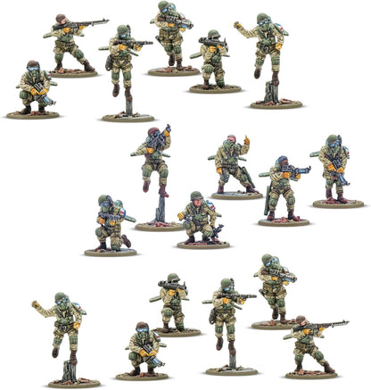 Warlord Games Firefly Airborne Infantry - United States Miniatures for Konflikt 47 Highly Detailed 28mm Scale Miniatures