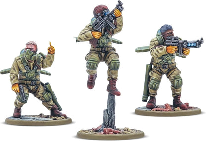 Warlord Games Firefly Airborne Infantry - United States Miniatures for Konflikt 47 Highly Detailed 28mm Scale Miniatures