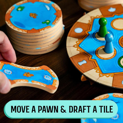 USAopoly | Fountains | Board Game | Ages 10+ | 1-5 Players | 30-45+ Minutes Playing Time