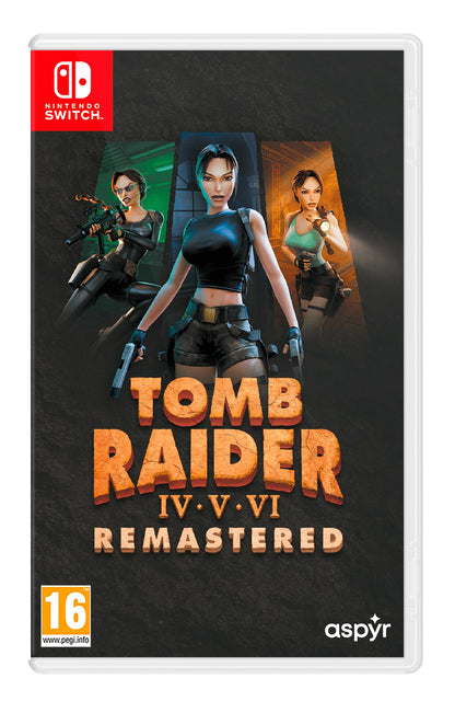 Tomb Raider IV-VI Remastered Starring Lara Croft /Switch