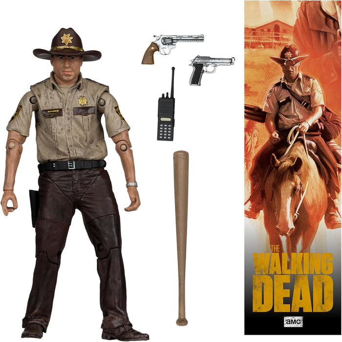 McFarlane Toys- The Walking Dead Rick Grimes 5in Action Figure