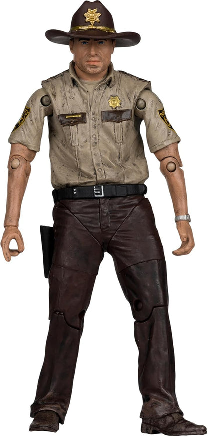 McFarlane The Walking Dead Rick Grimes 5in Action Figure Toys