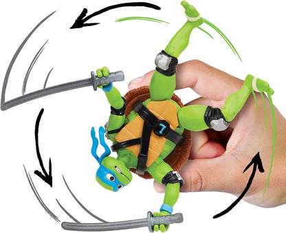 Teenage Mutant Turtles Ninja Shell Spin Leonardo, figurine
