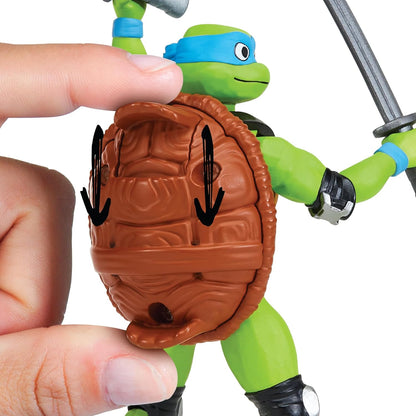 Teenage Mutant Turtles Ninja Shell Spin Leonardo, figurine