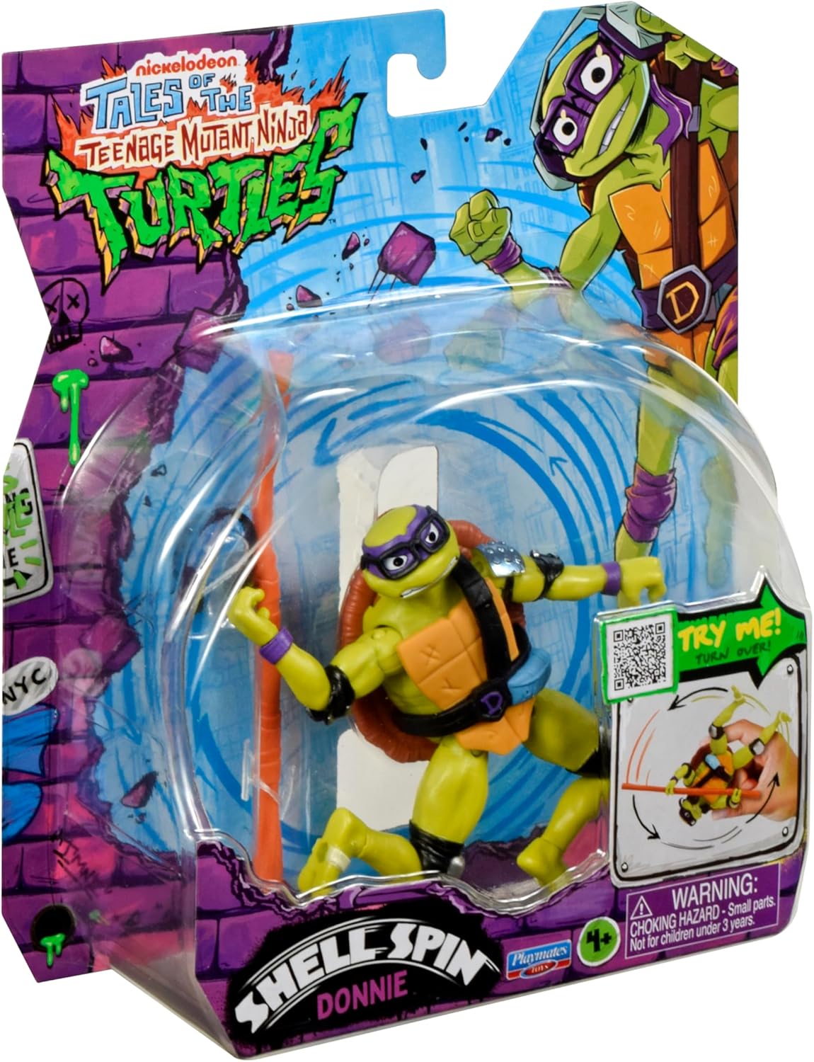 Teenage Mutant Turtles Ninja Shell Spin Donatello, Figurine