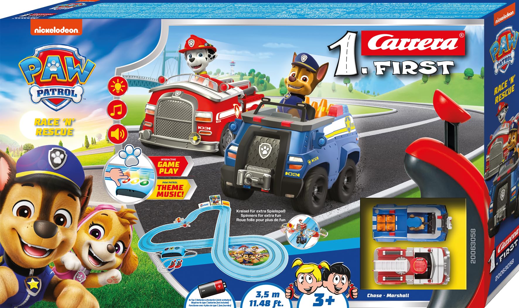 Carrera - Carrera Racebaan First PAW Patrol - Race \`N\` Rescue