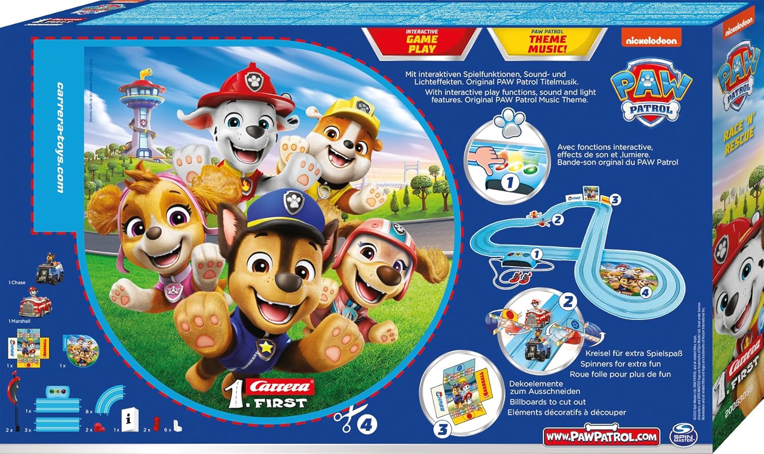 Carrera - Carrera Racebaan First PAW Patrol - Race \`N\` Rescue