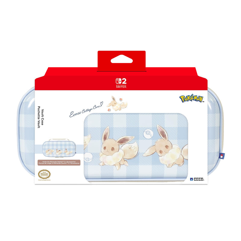 Hori - Vault Case For Switch 2 - Eevee Cottage Core - Blue