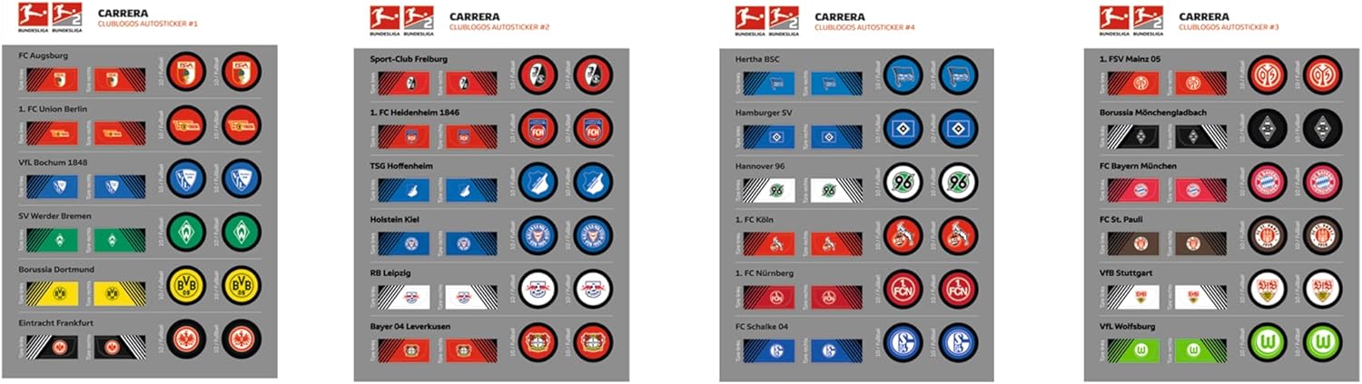 Carrera - Carrera Mini RC 24GHz Bundesliga 1:43 - Zwart