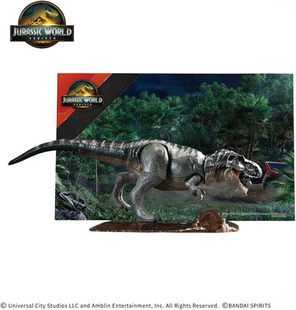 Bandai Hobby | Plannosaurus Jurassic World T. Rex Model Kit | Official Bandai Dinosaur Figure | Easy Snap‑Fit Assembly, No Glue or Paint Required