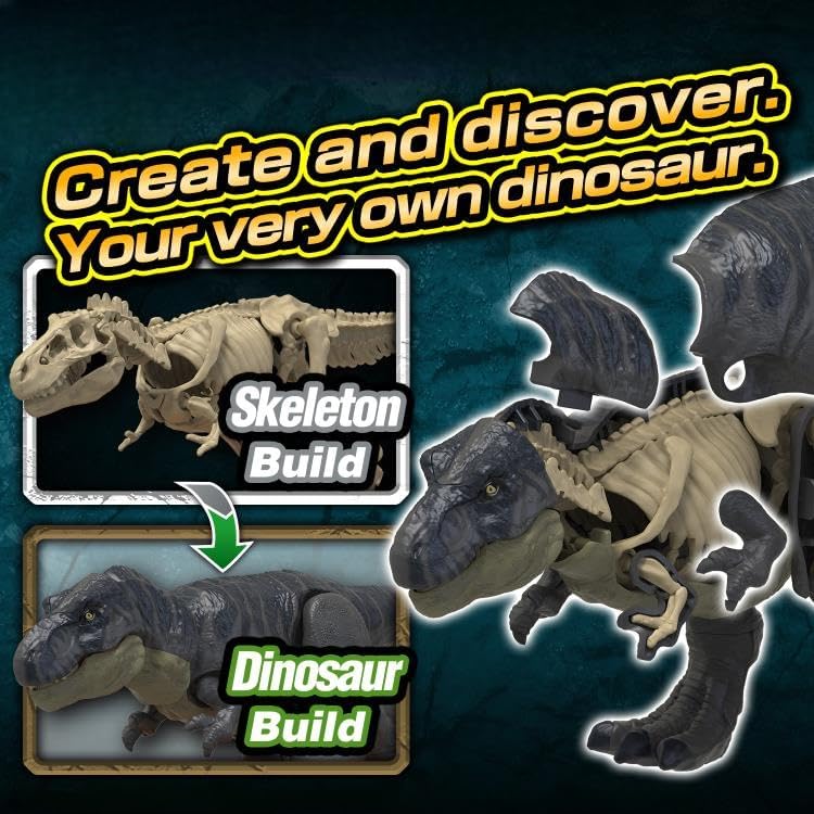Bandai Hobby | Plannosaurus Jurassic World T. Rex Model Kit | Official Bandai Dinosaur Figure | Easy Snap‑Fit Assembly, No Glue or Paint Required