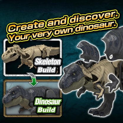 Bandai Hobby | Plannosaurus Jurassic World T. Rex Model Kit | Official Bandai Dinosaur Figure | Easy Snap‑Fit Assembly, No Glue or Paint Required