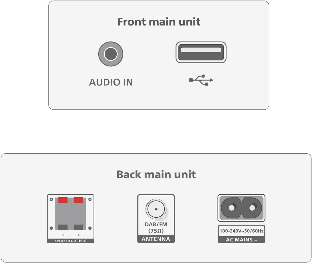 Philips Mini System Tam3505M2 Black