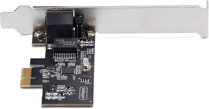 StarTech.com 1-Port 2.5Gbps PCIe Network Card, Computer Network Card, Intel I225-V, Multi-Gigabit Ethernet Interface Card