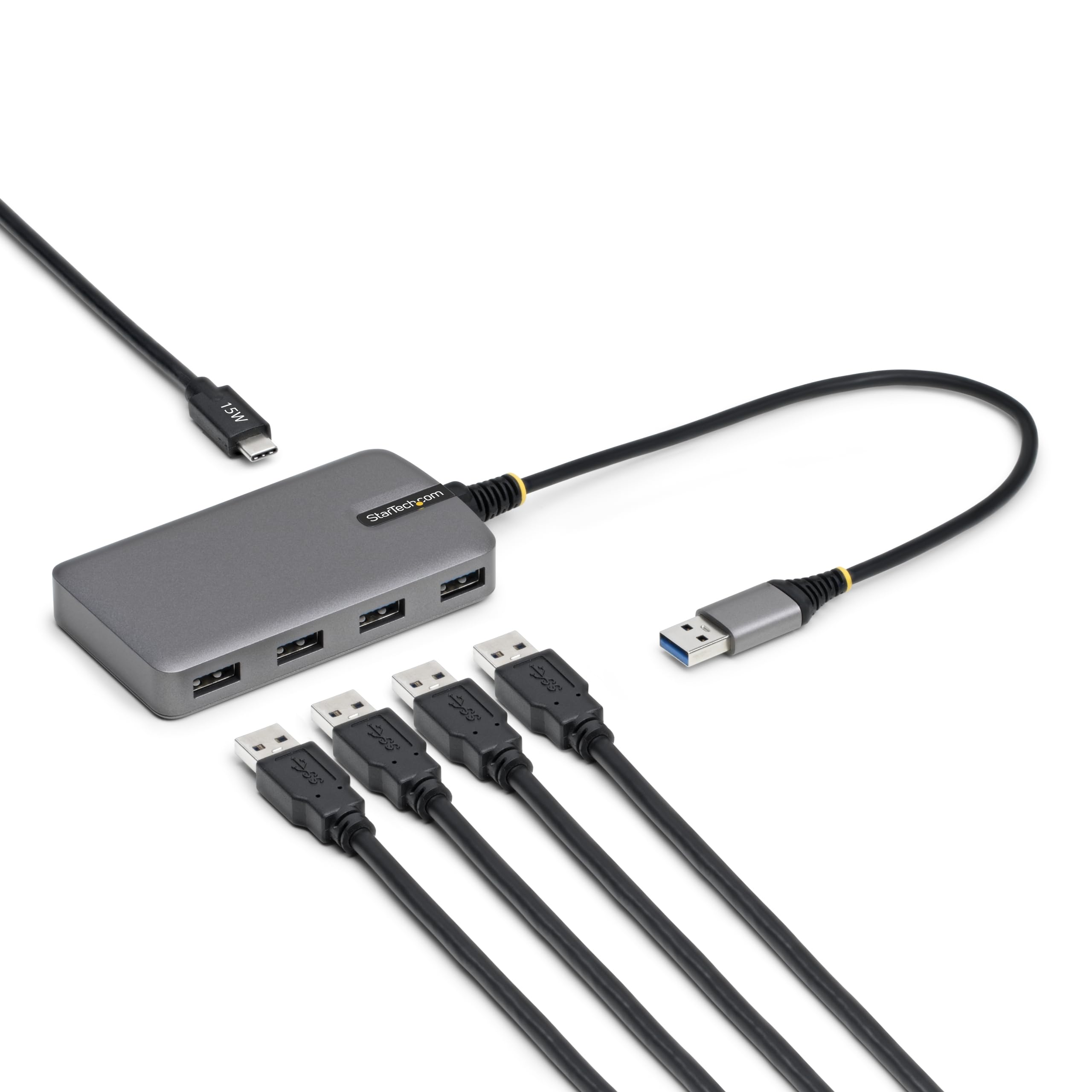 Startech.Com - Hub - 4 X Usb 3.2 Gen 1 + 1 X Usb-C + 1 X Usb-A 3.2 Gen 1 - Desktop
