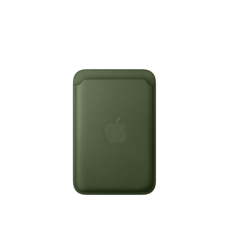 Apple - Wallet For Mobile Phone / Credit Card - Magsafe Compatibility - Microtwill, Finewoven - Moss