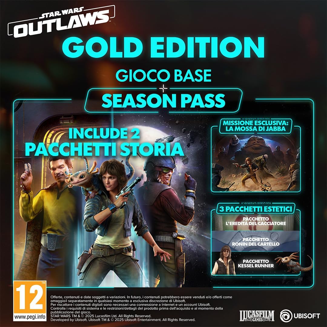 Star Wars Outlaws Gold Edition (Gkey