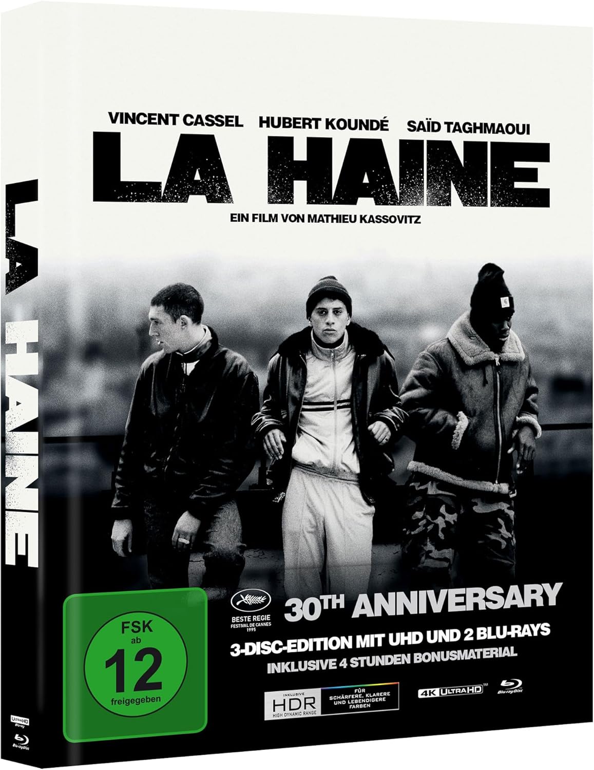 La Haine - Hass (Mediabook, 4K-UHD+2 Blu-rays
