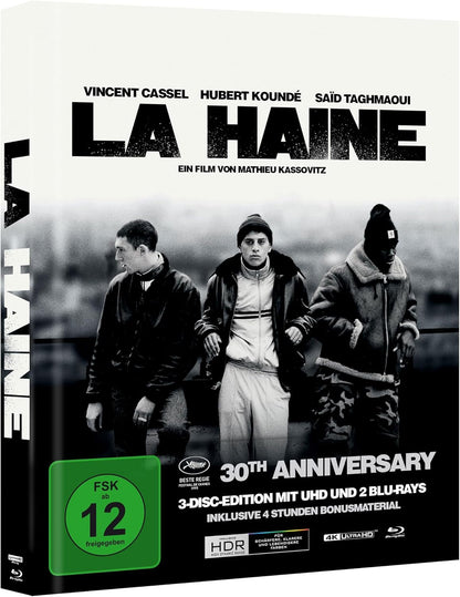 La Haine - Hass (Mediabook, 4K-UHD+2 Blu-rays