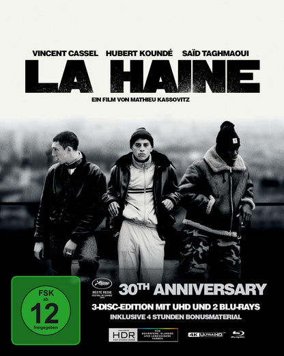La Haine - Hass (Mediabook, 4K-UHD+2 Blu-rays