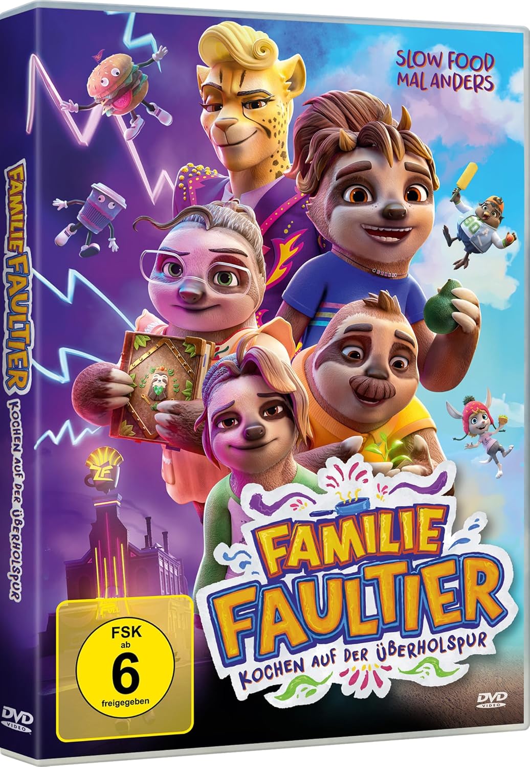 Familie Faultier - Kochen auf der Überholspur